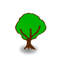 RPG map symbols: tree