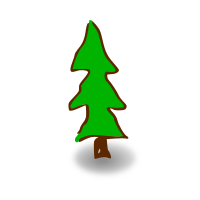 RPG map symbols: tree