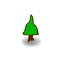 RPG map symbols: tree
