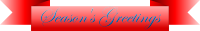 Season's Greetings Ribbon