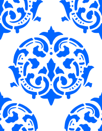 Victorian Background Ornament