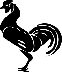 rooster silhouette