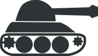 comic black tank 