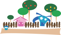 Cartoon village