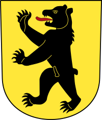 Swiss Bretzwil Coat of Arms as a Shield