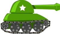 cartoon tank