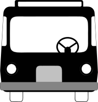 bus front view