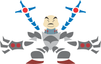 Man in robot