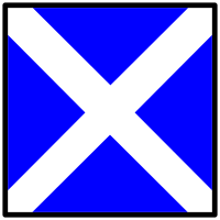 signal flag mike