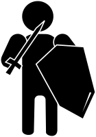 Silhouette Soldier
