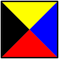 signal flag zulu