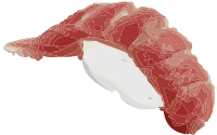 maguro nigiri sushi