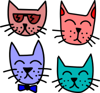 Graffiti Cats by Rones