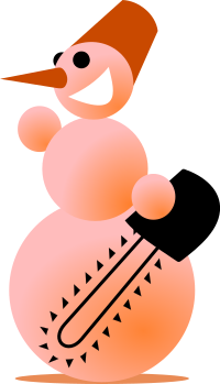 Snowman-Butcher by Rones