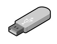 USB Thumb Drive 2 by rygle ( https://openclipart.org/user-detail/rygle ) USB Thumb Drive 2