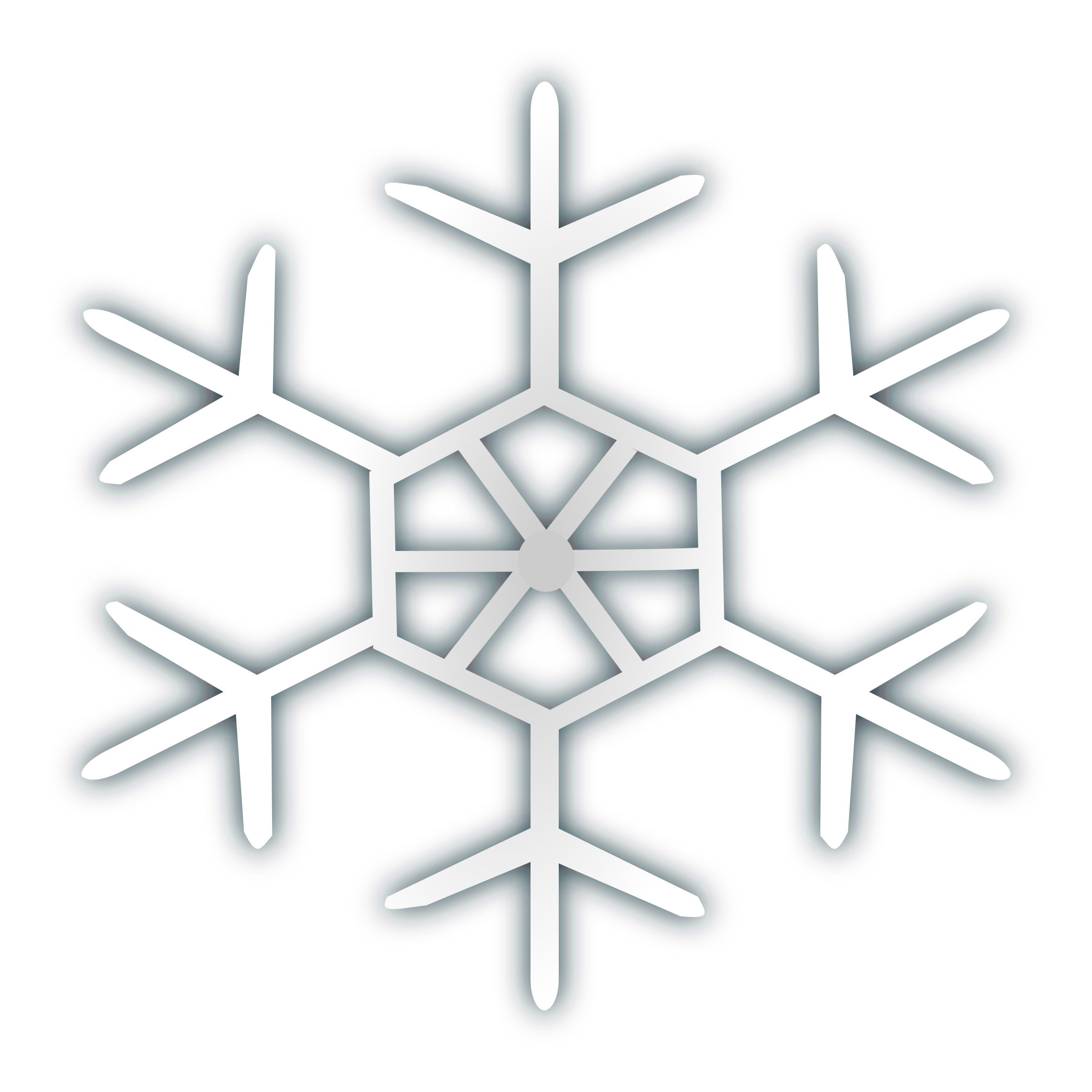 office clipart snowflake - photo #16