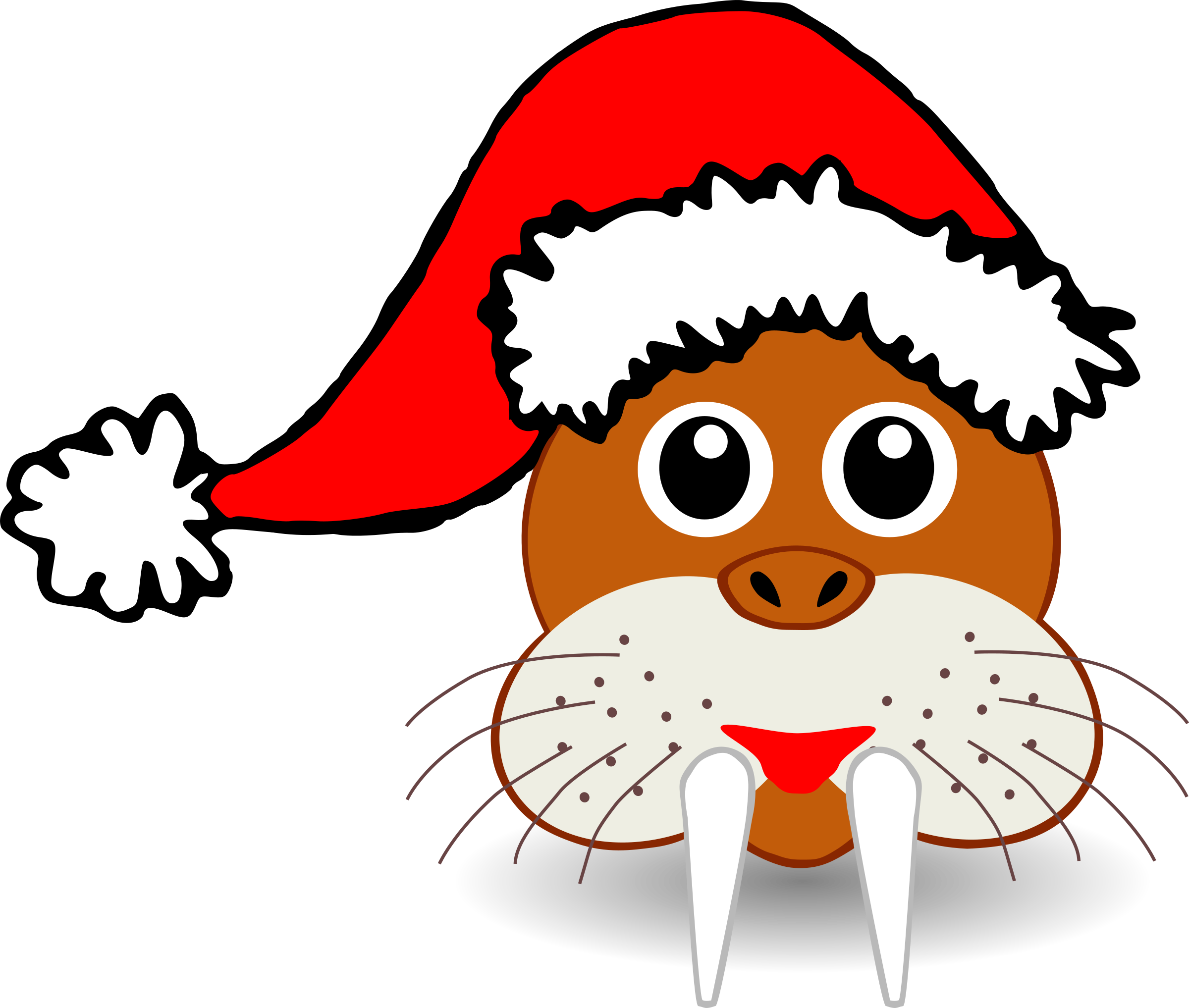 funny santa clipart - photo #14