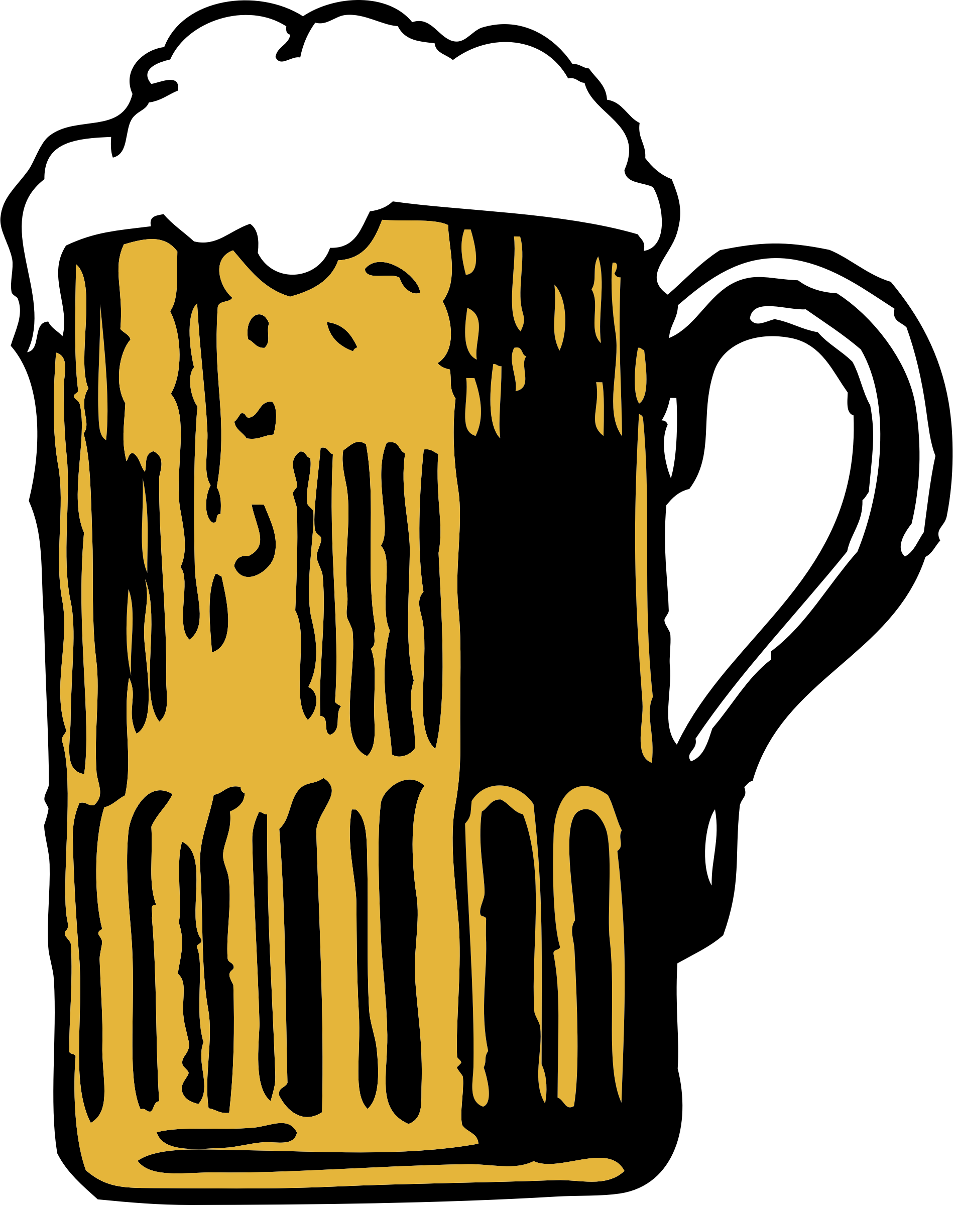 free beer drinking clipart - photo #30