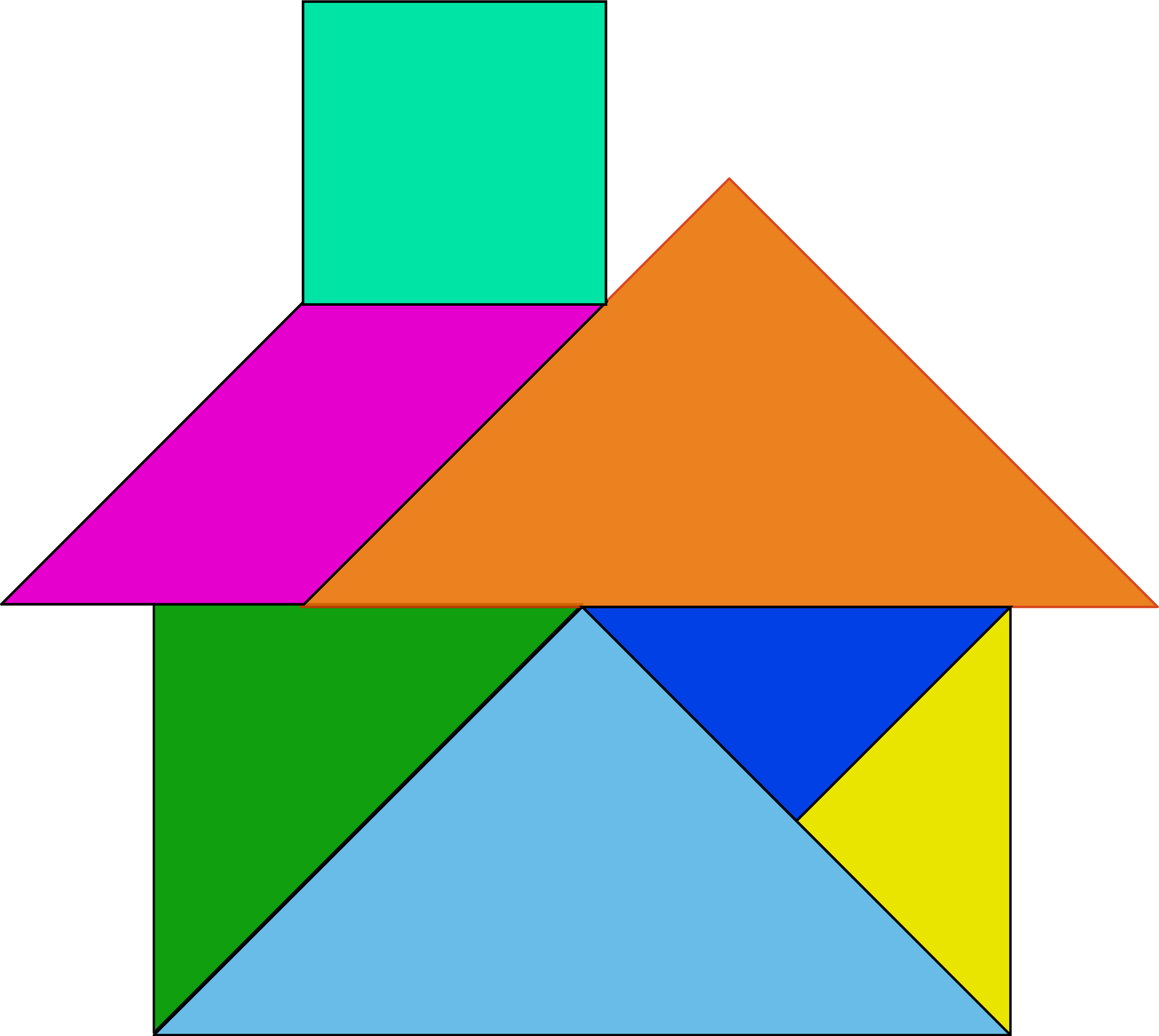 Clipart Tangram