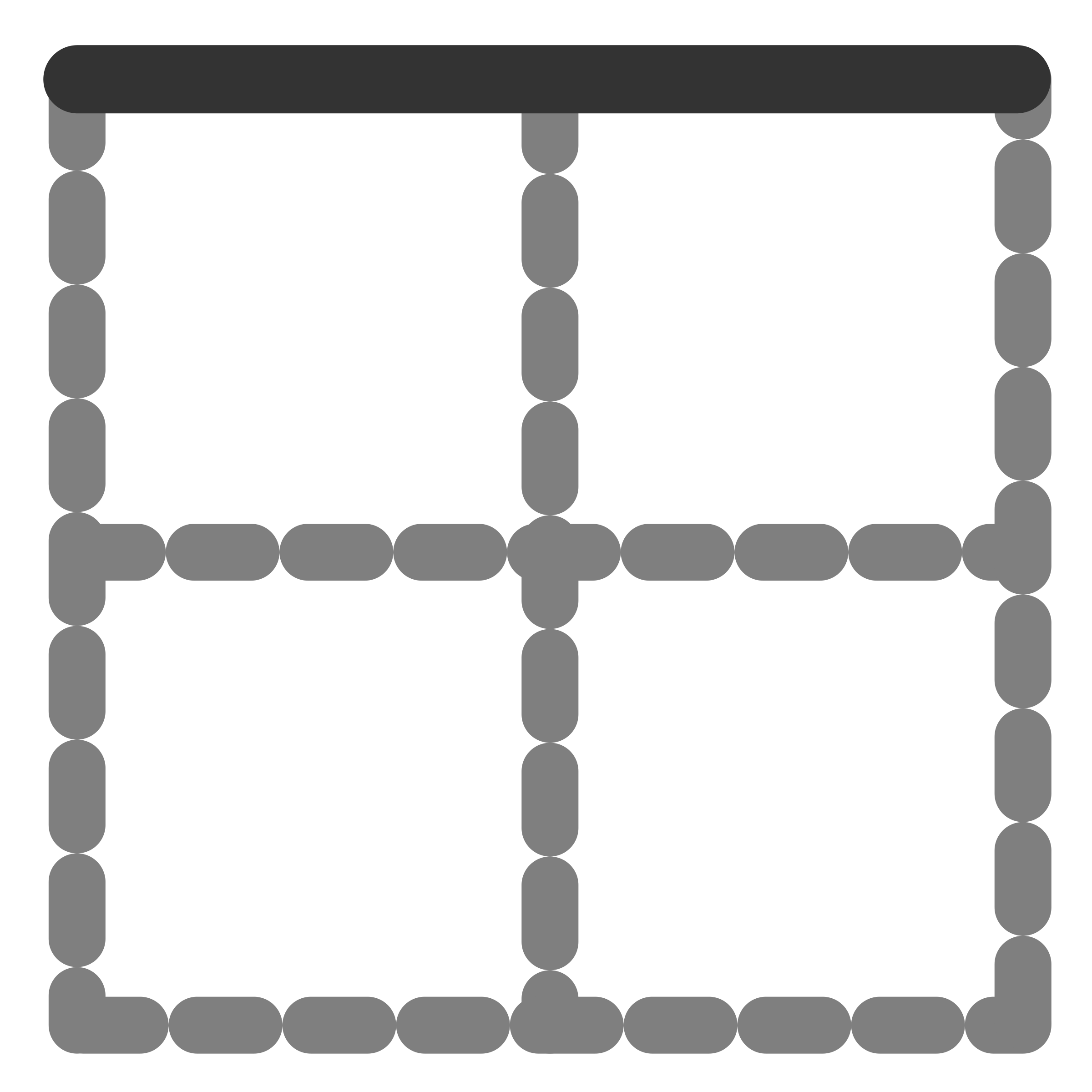 Clipart - Top Border Icon