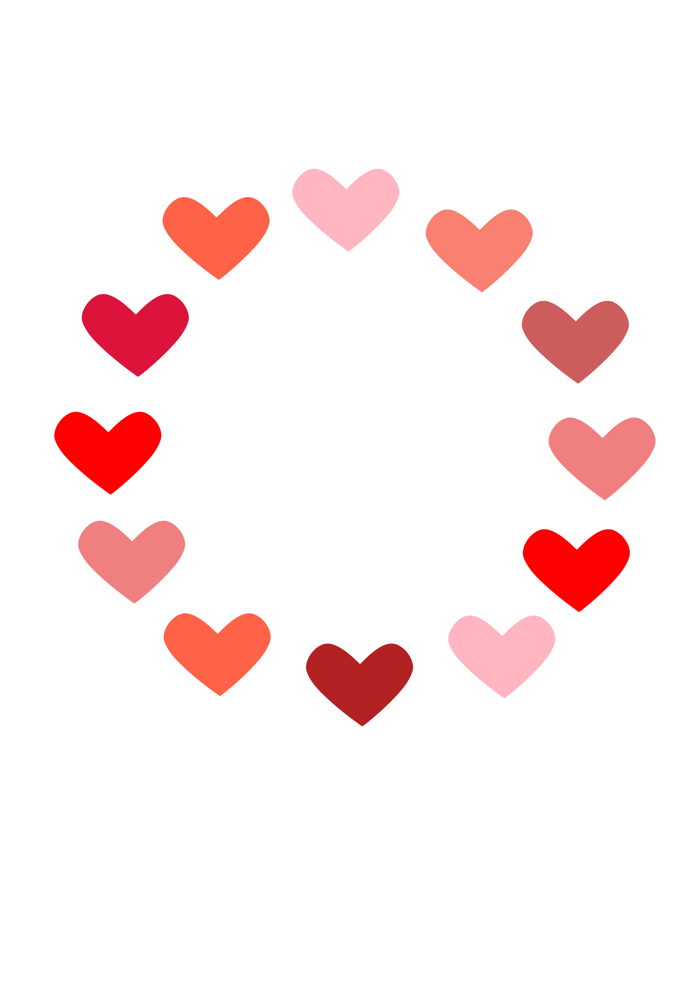 Clipart Circle of Love