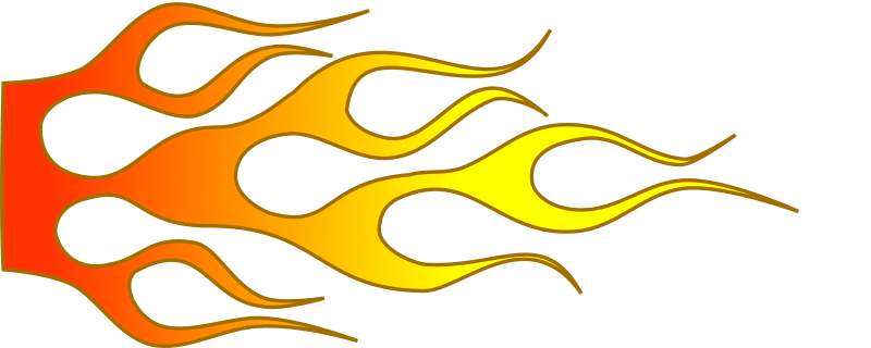 Clipart Racing Flame