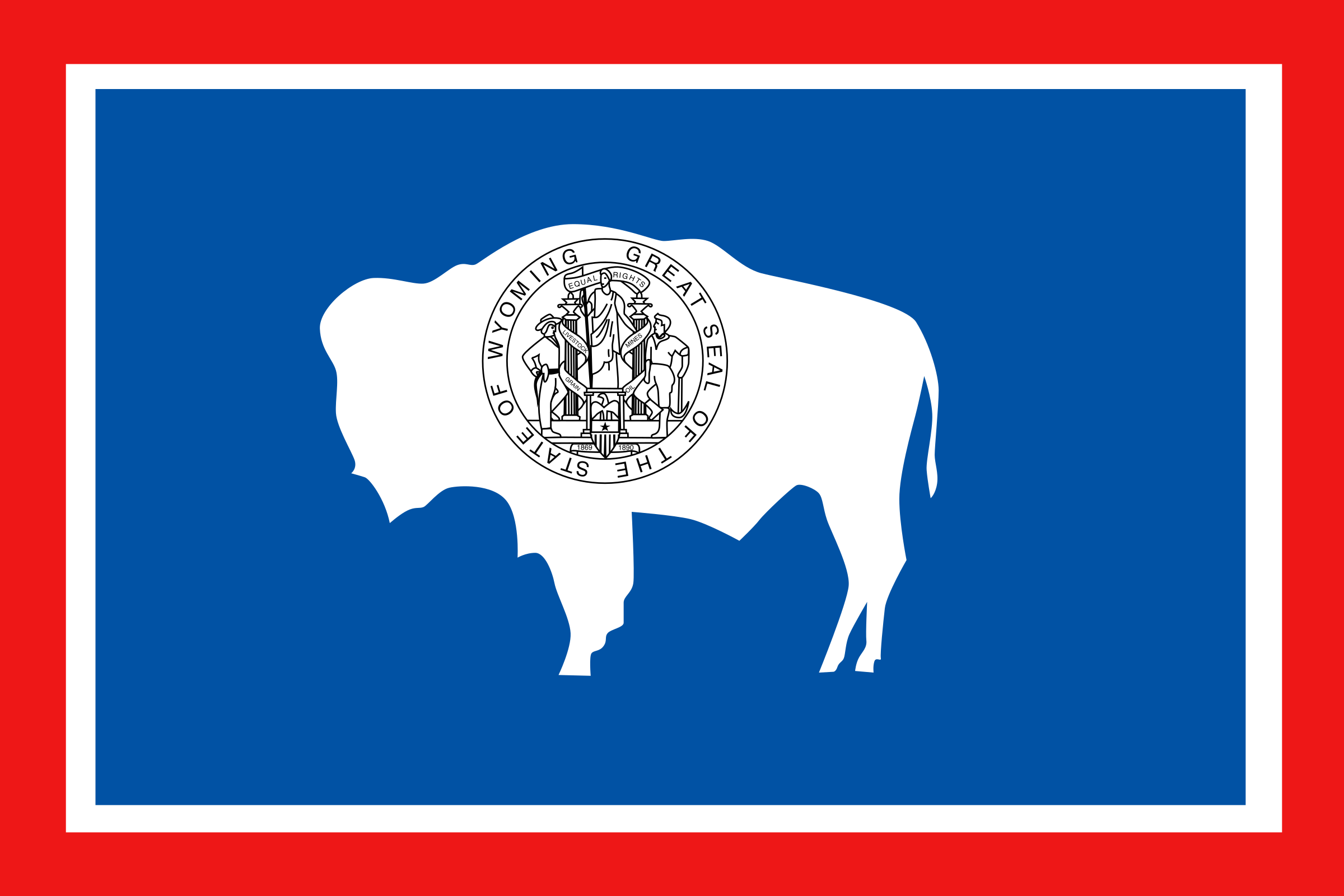 Clipart - usa wyoming
