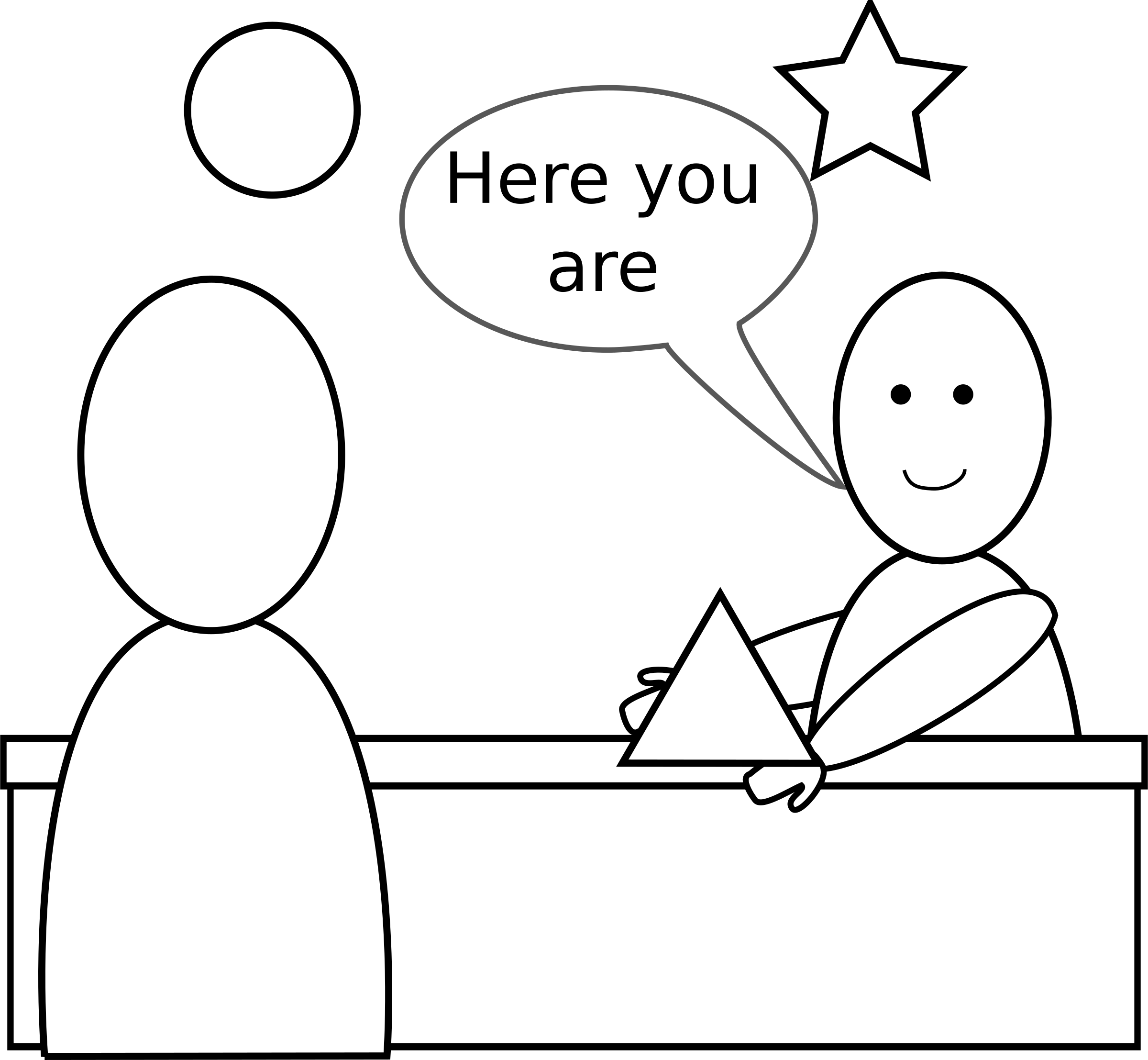 Clipart Here You Are