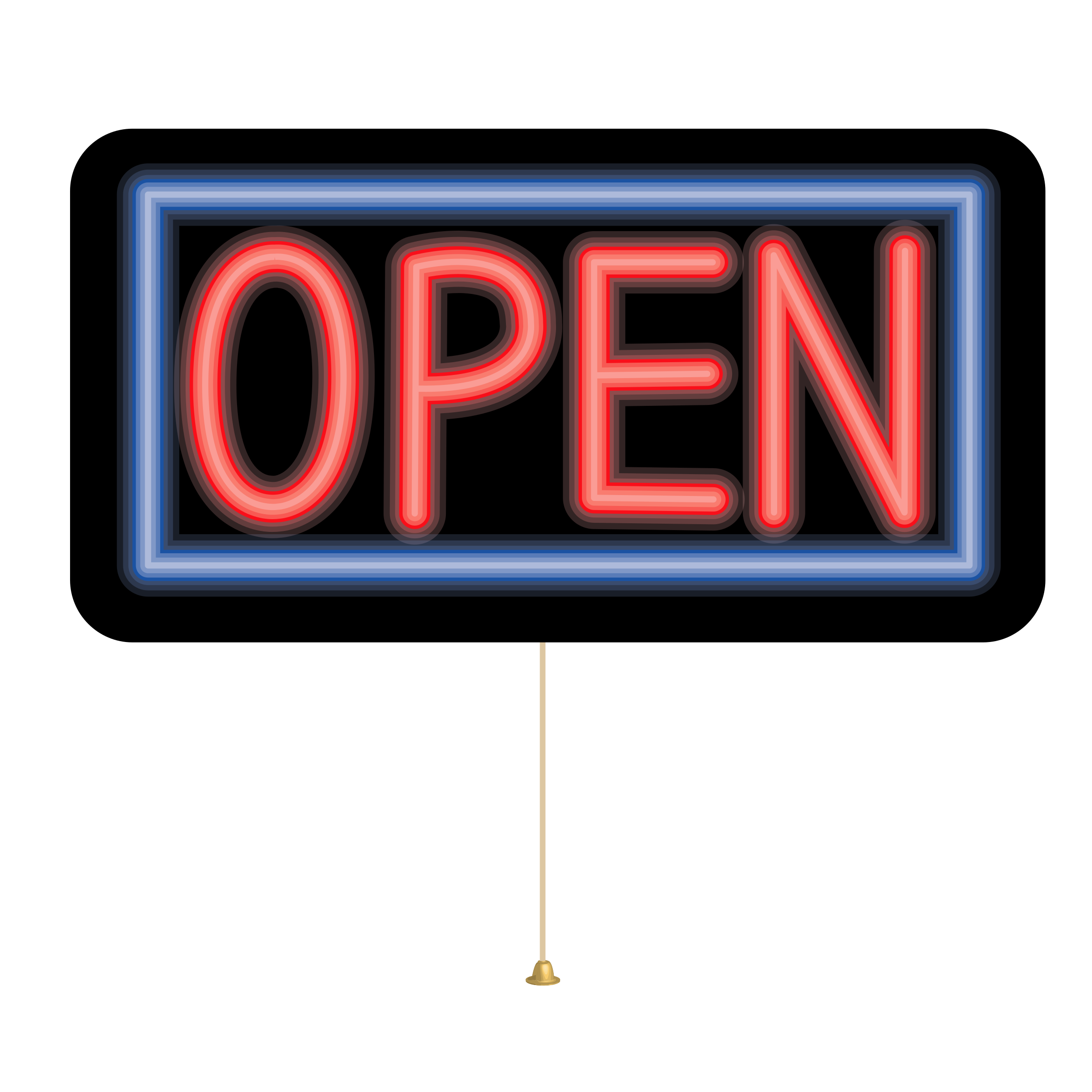 Clipart Open Neon Sign