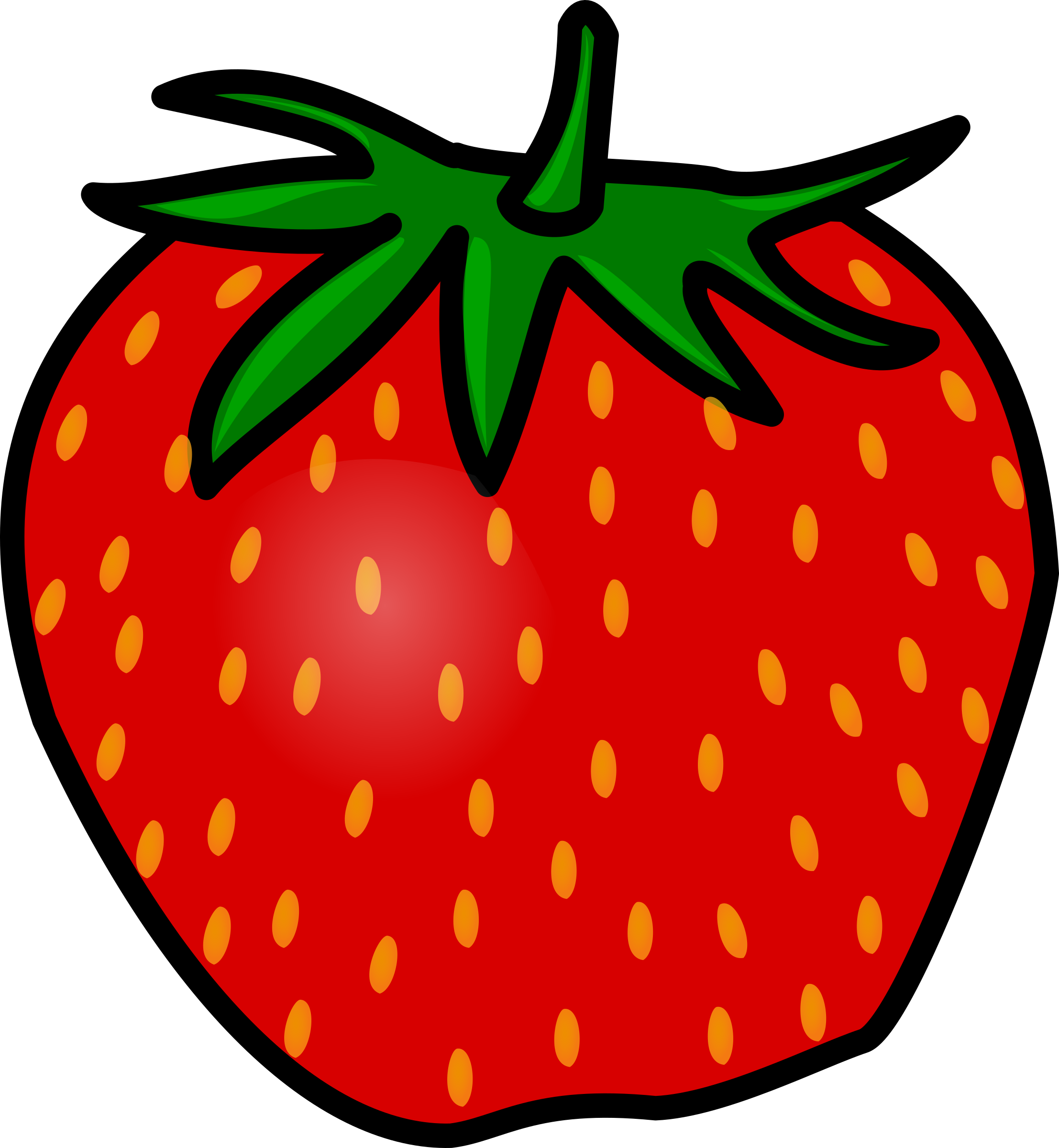 Clipart - Strawberry