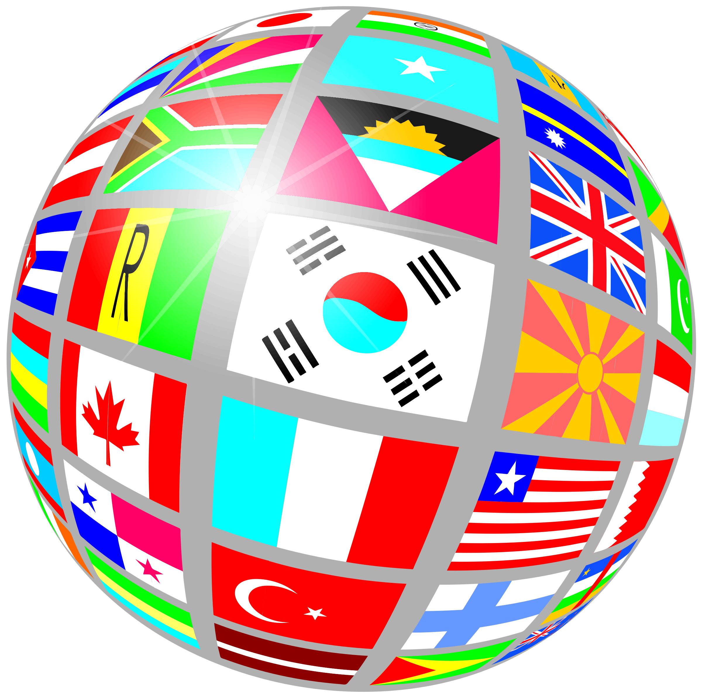 clipart-globe-of-flags