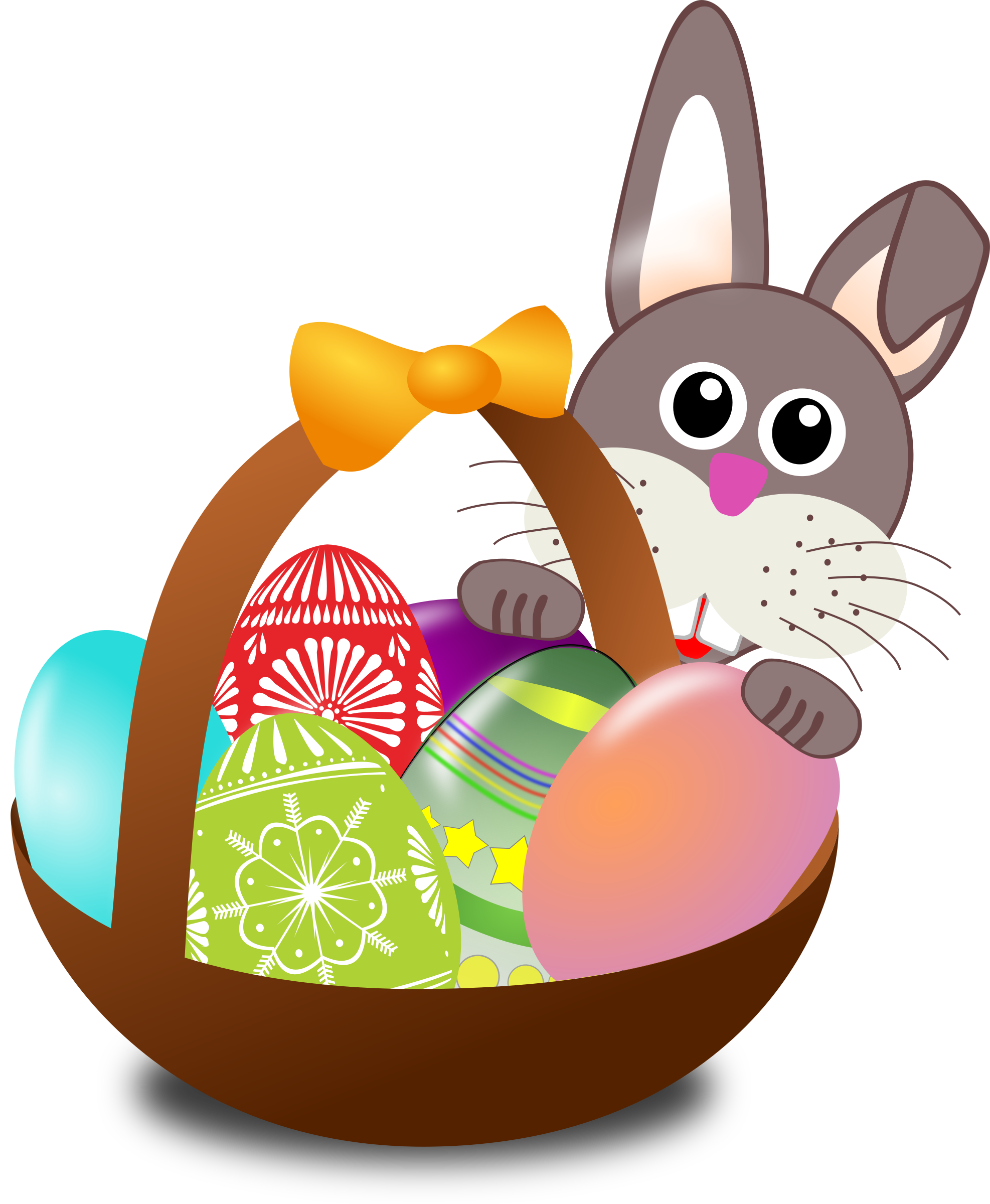 clipart easter eggs and bunny - photo #11