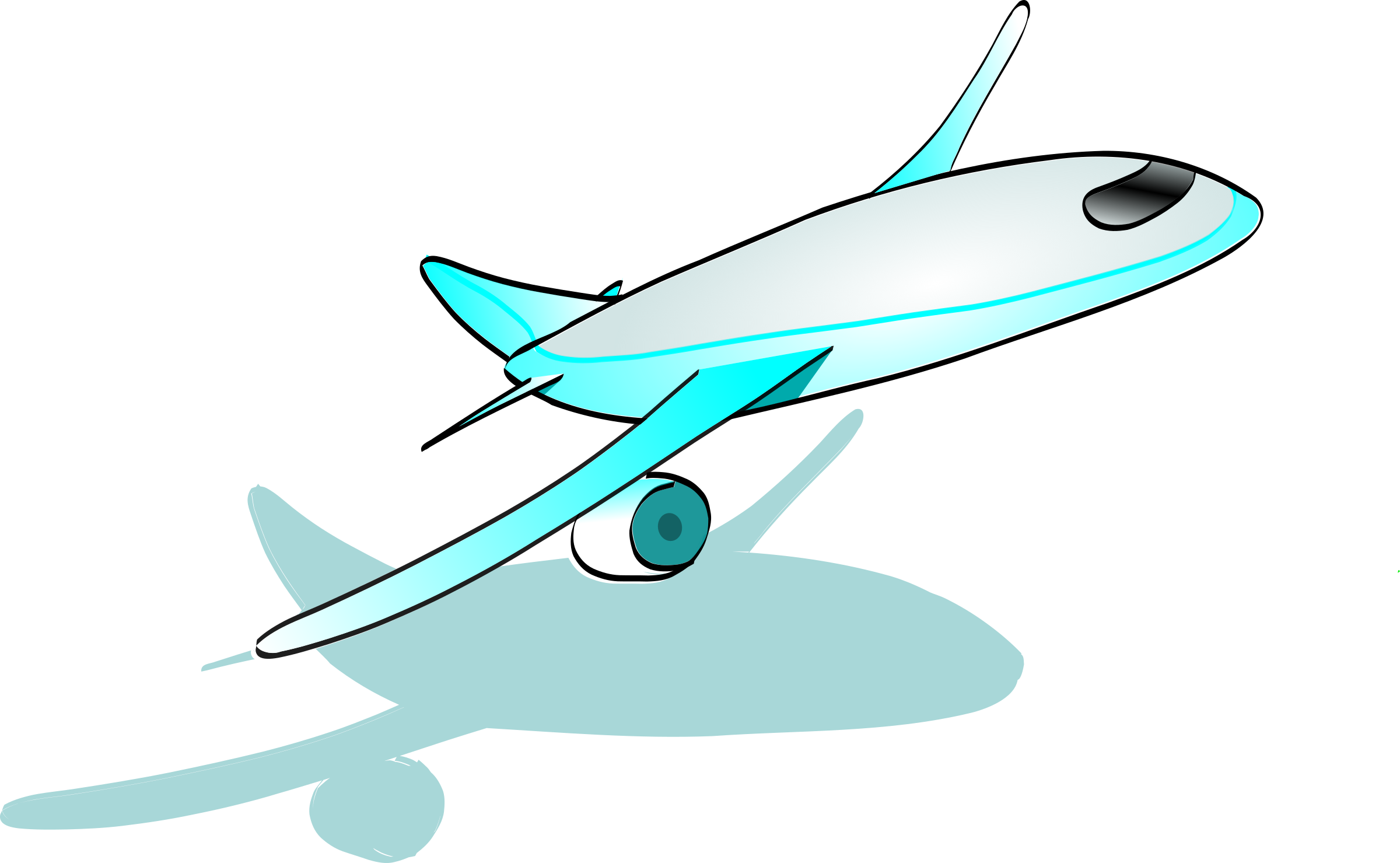 clipart airplane flying - photo #27