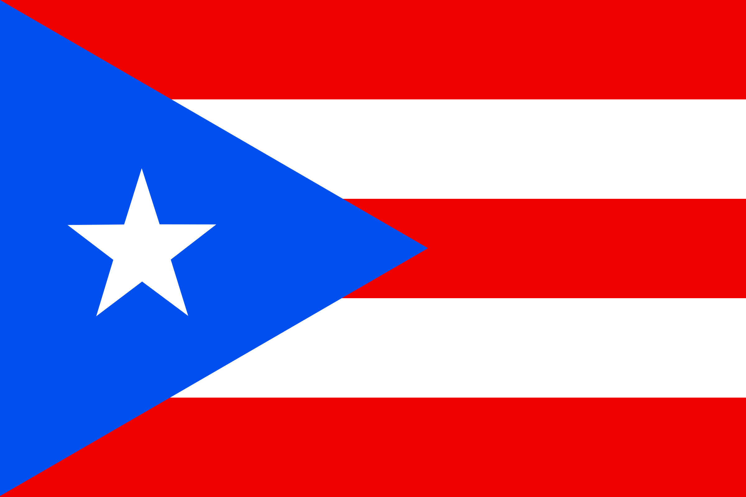 Clipart Flag of Puerto Rico