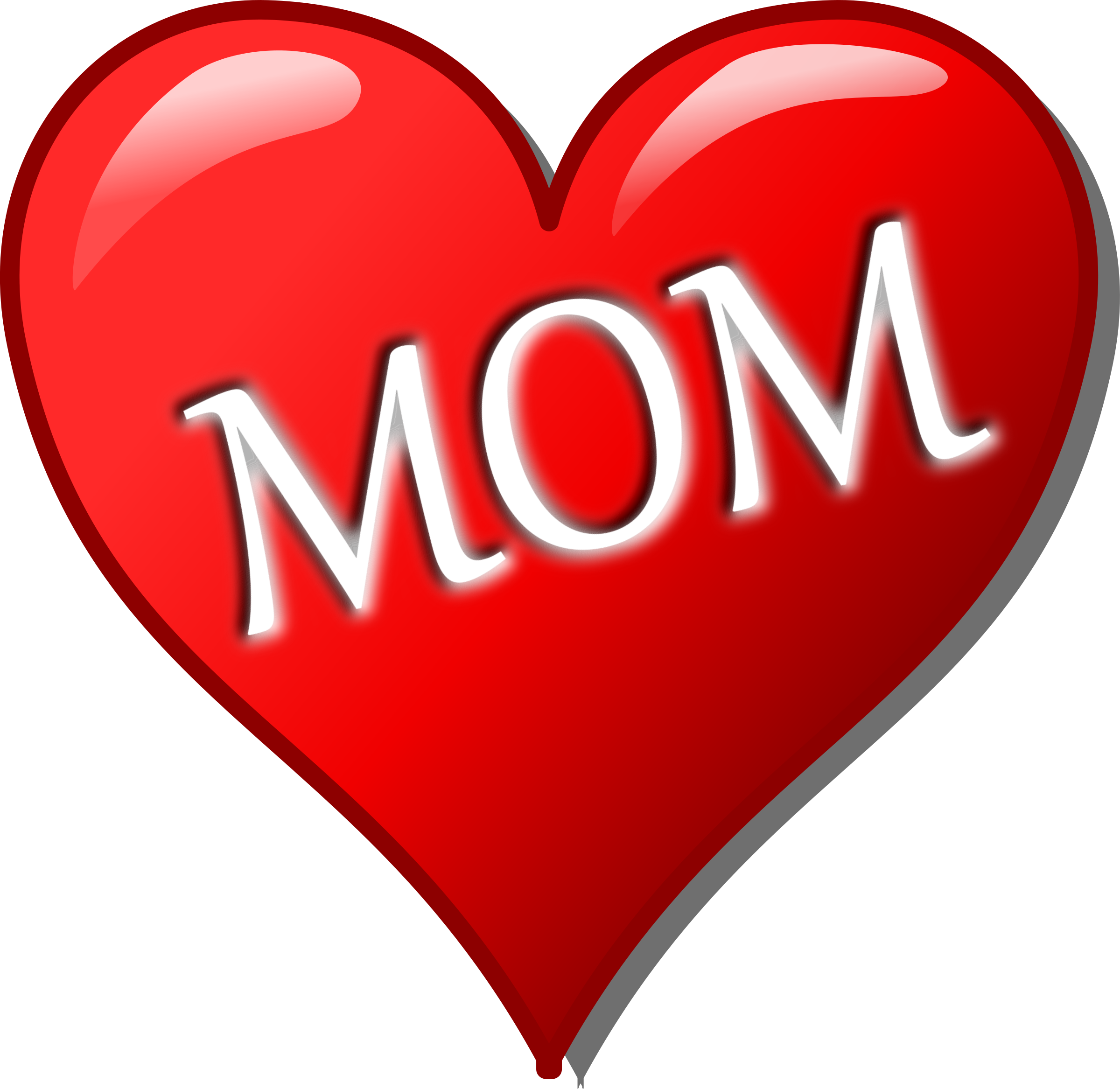 Download Clipart - Mother's day heart