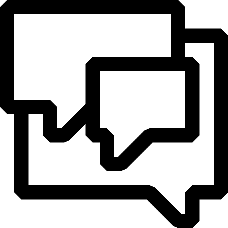 Clipart 16x16px capable Black And White Icons