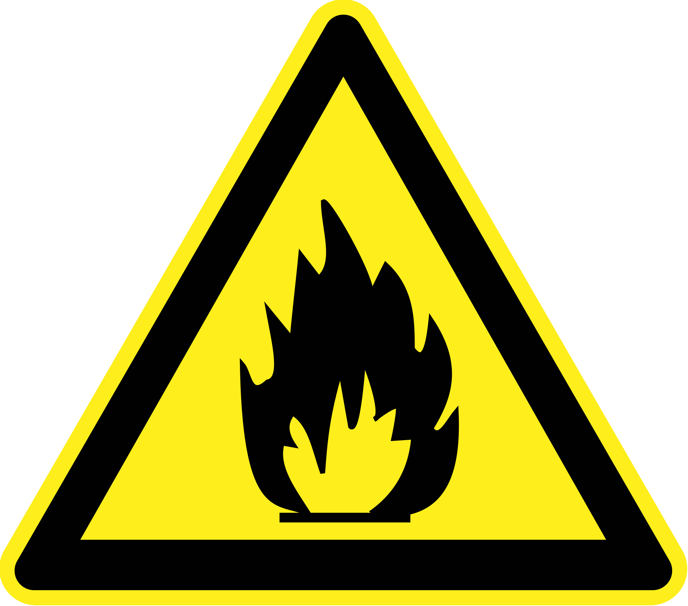 Hazard Symbol Fire Safety Warning Sign Png Clipart Area | Images and ...