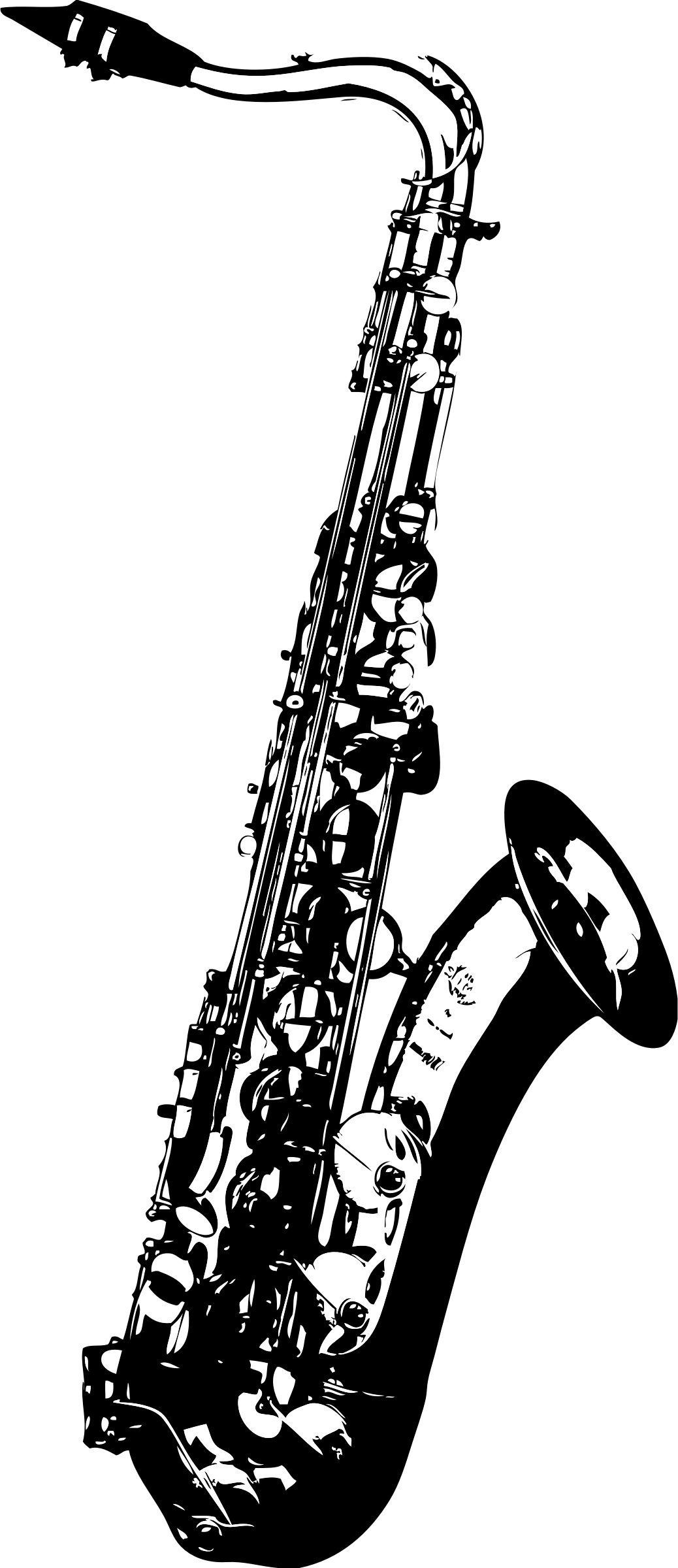 Clipart - Tenor Saxophone