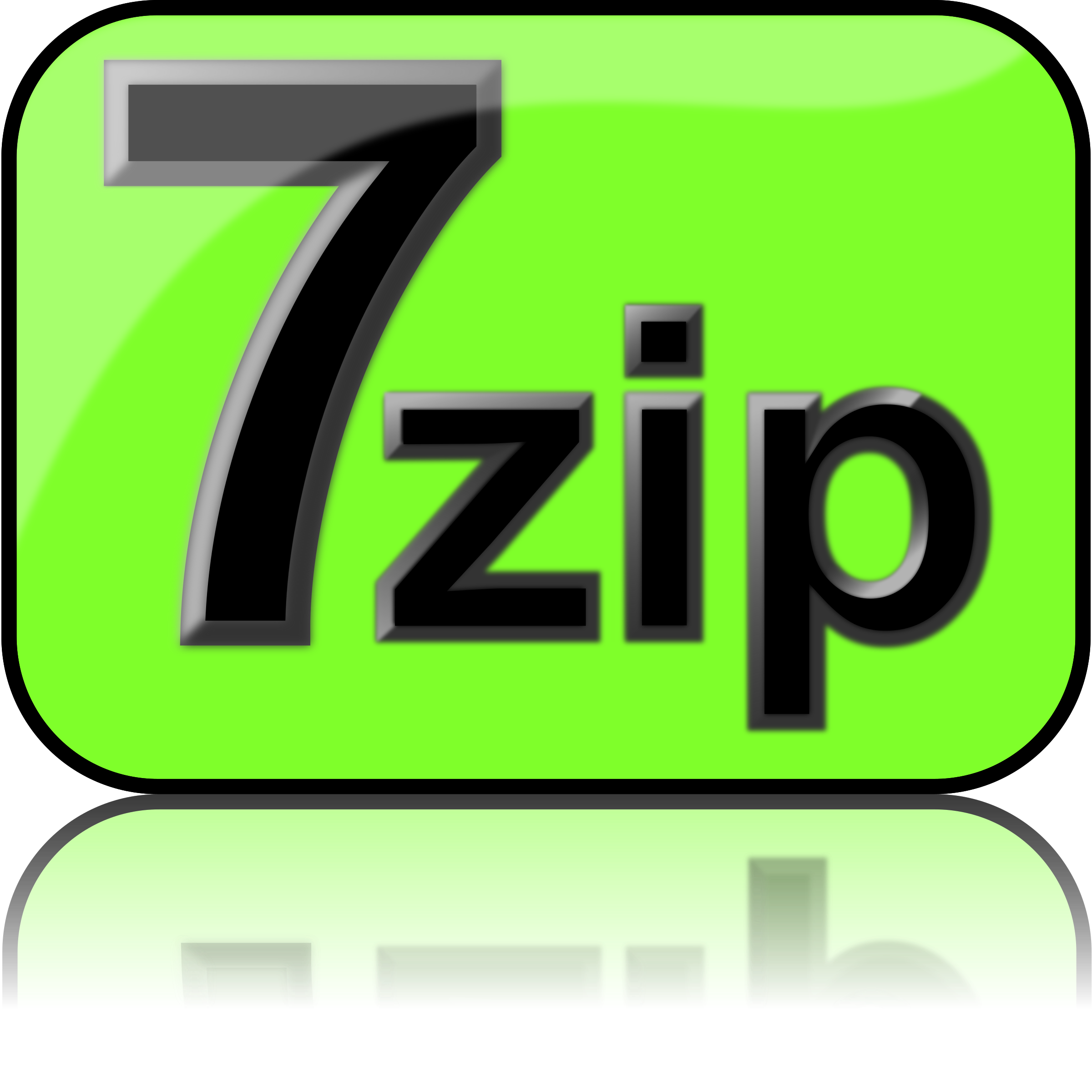 Из 7z в zip