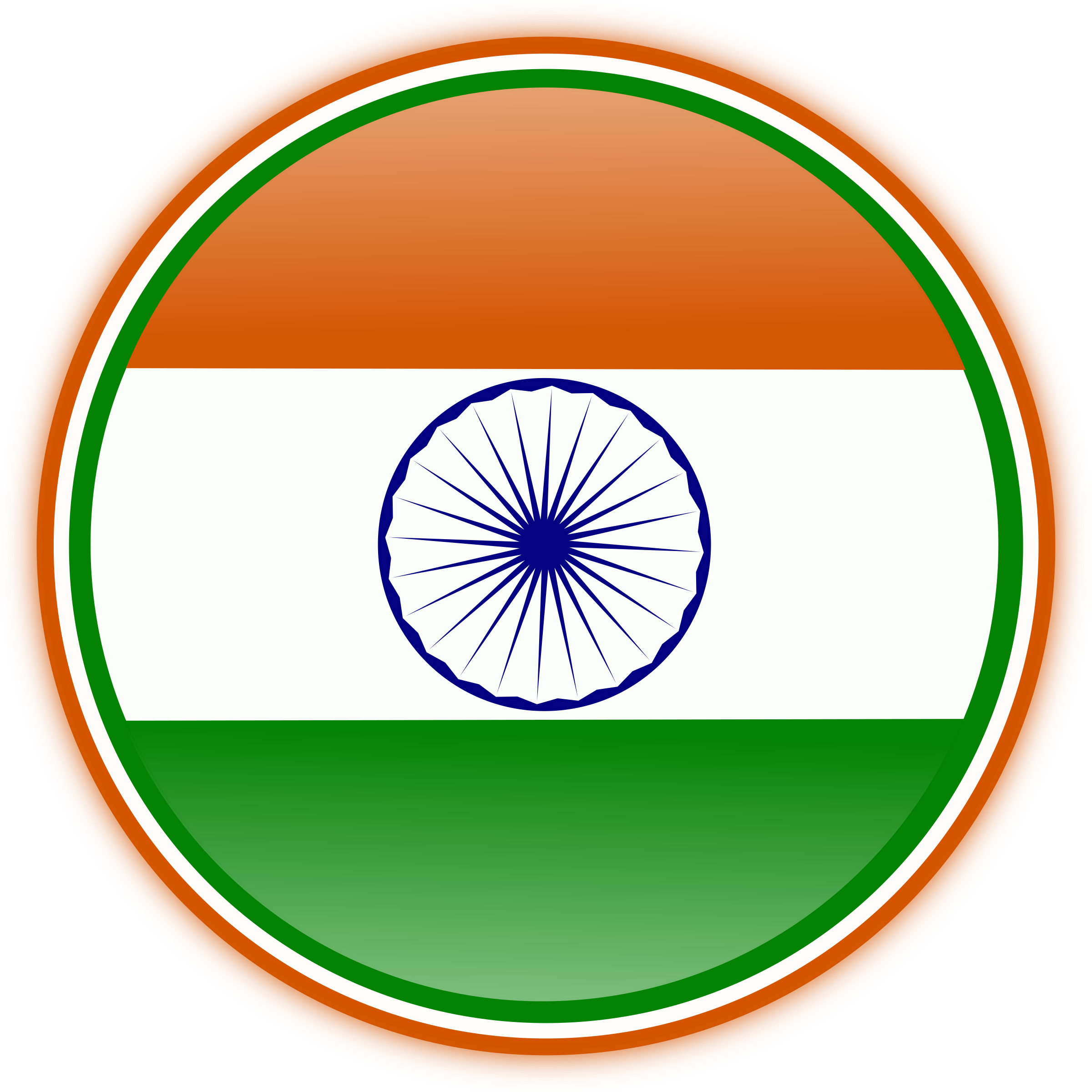 Clipart - Indian Flag #2