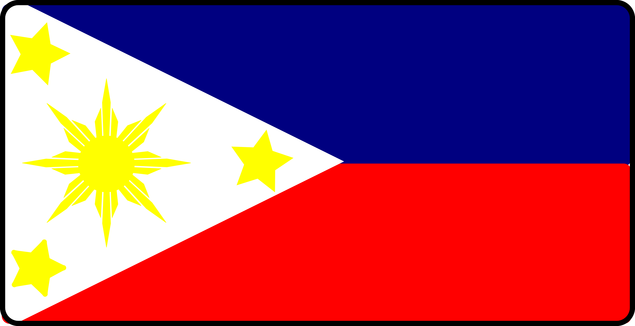 Clipart Philippines Flag