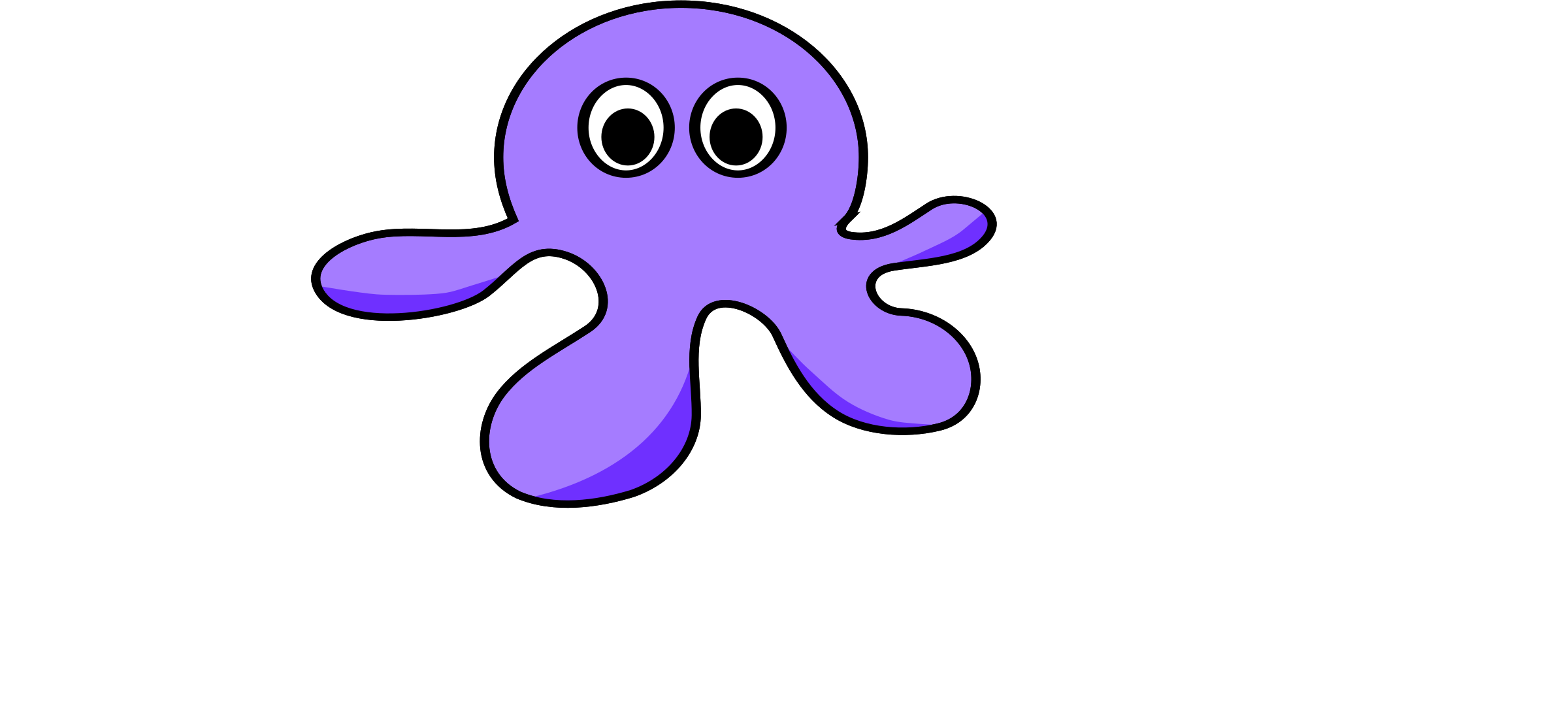 Clipart O For Octopus