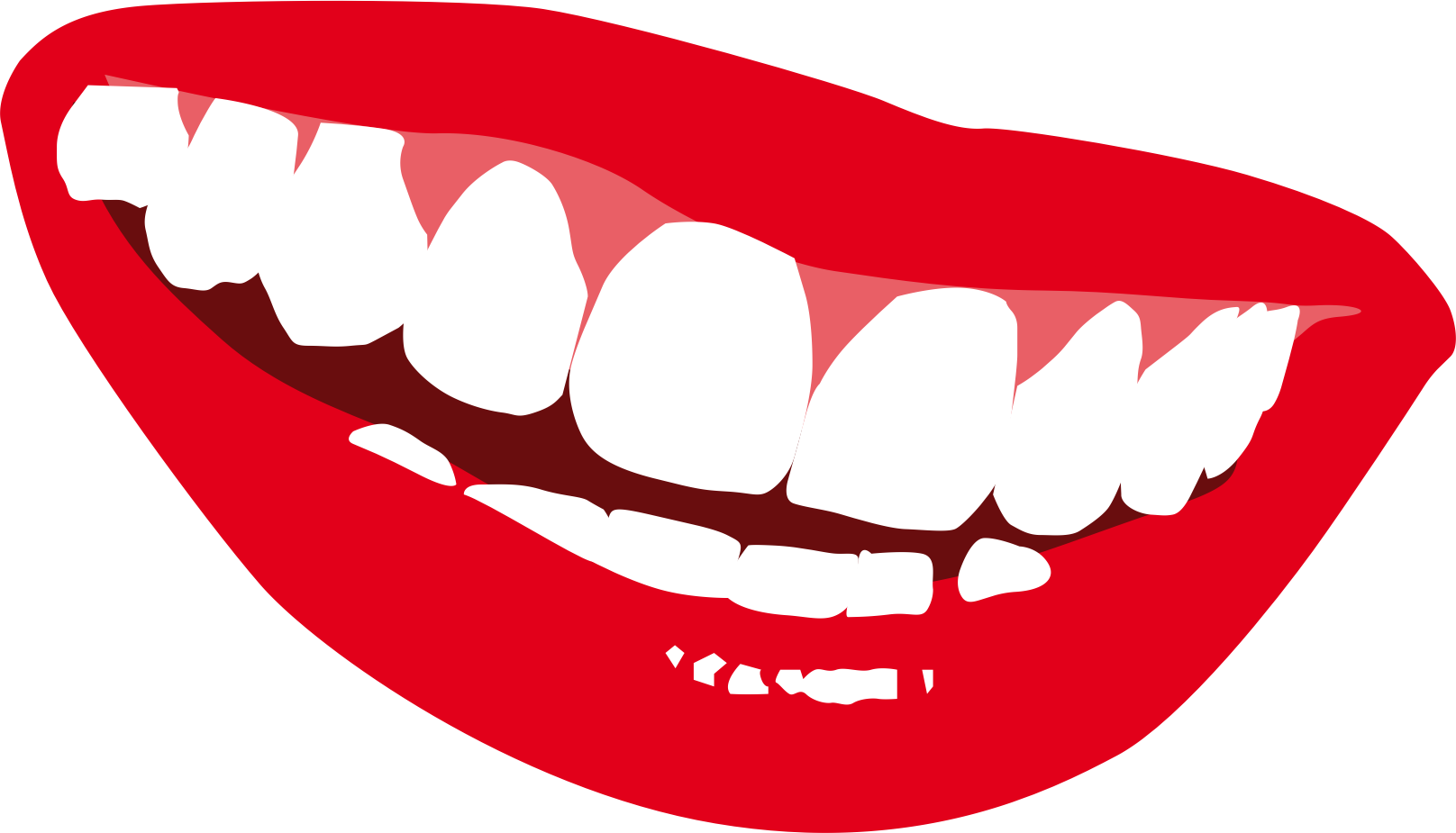 clipart smiling lips - photo #14