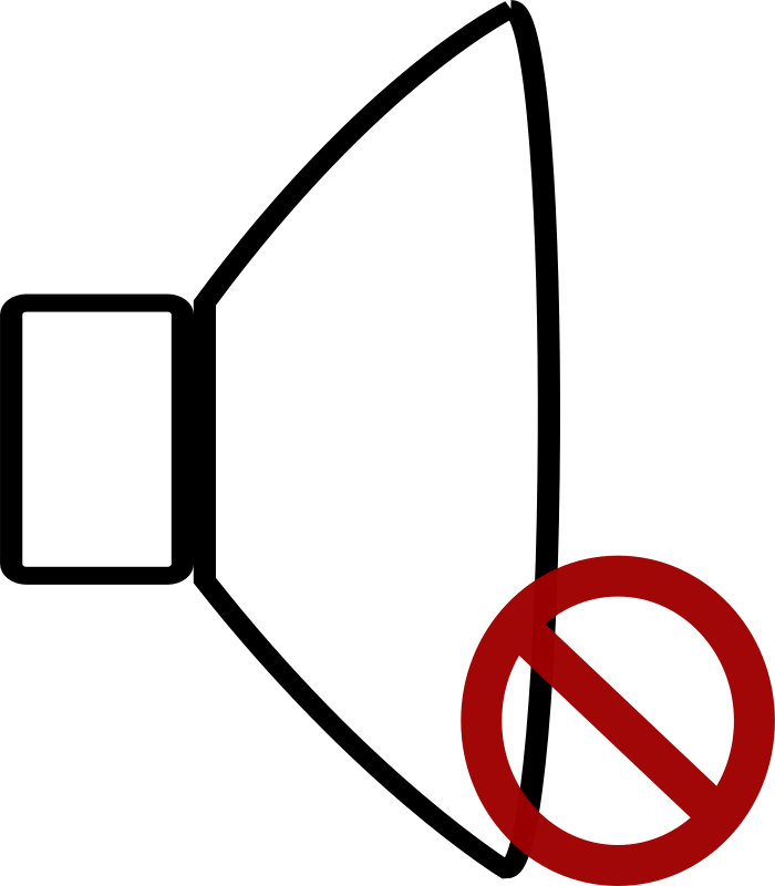 Clipart Muted