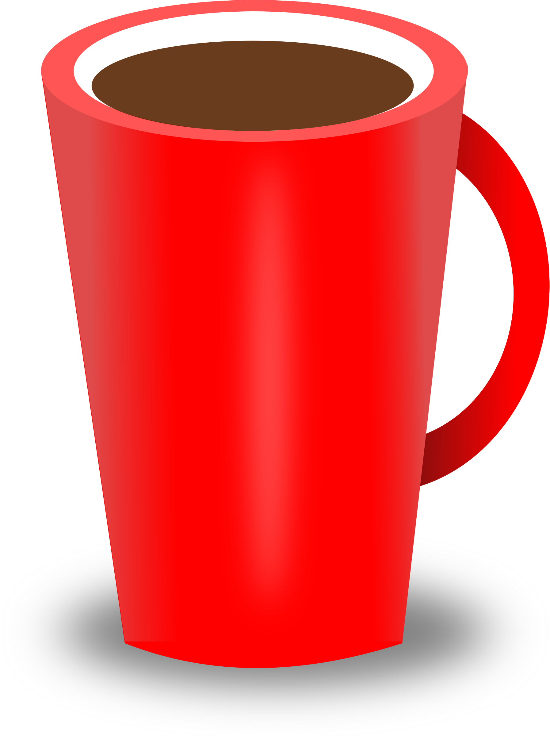  Clipart  Red Coffee  Cup