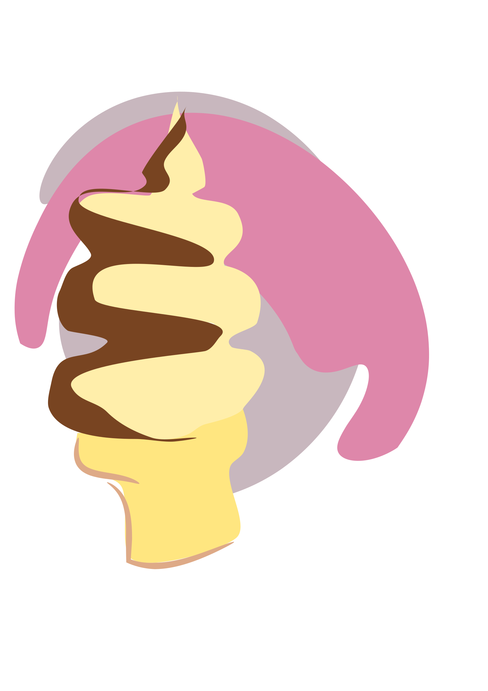 Clipart girly ice cream