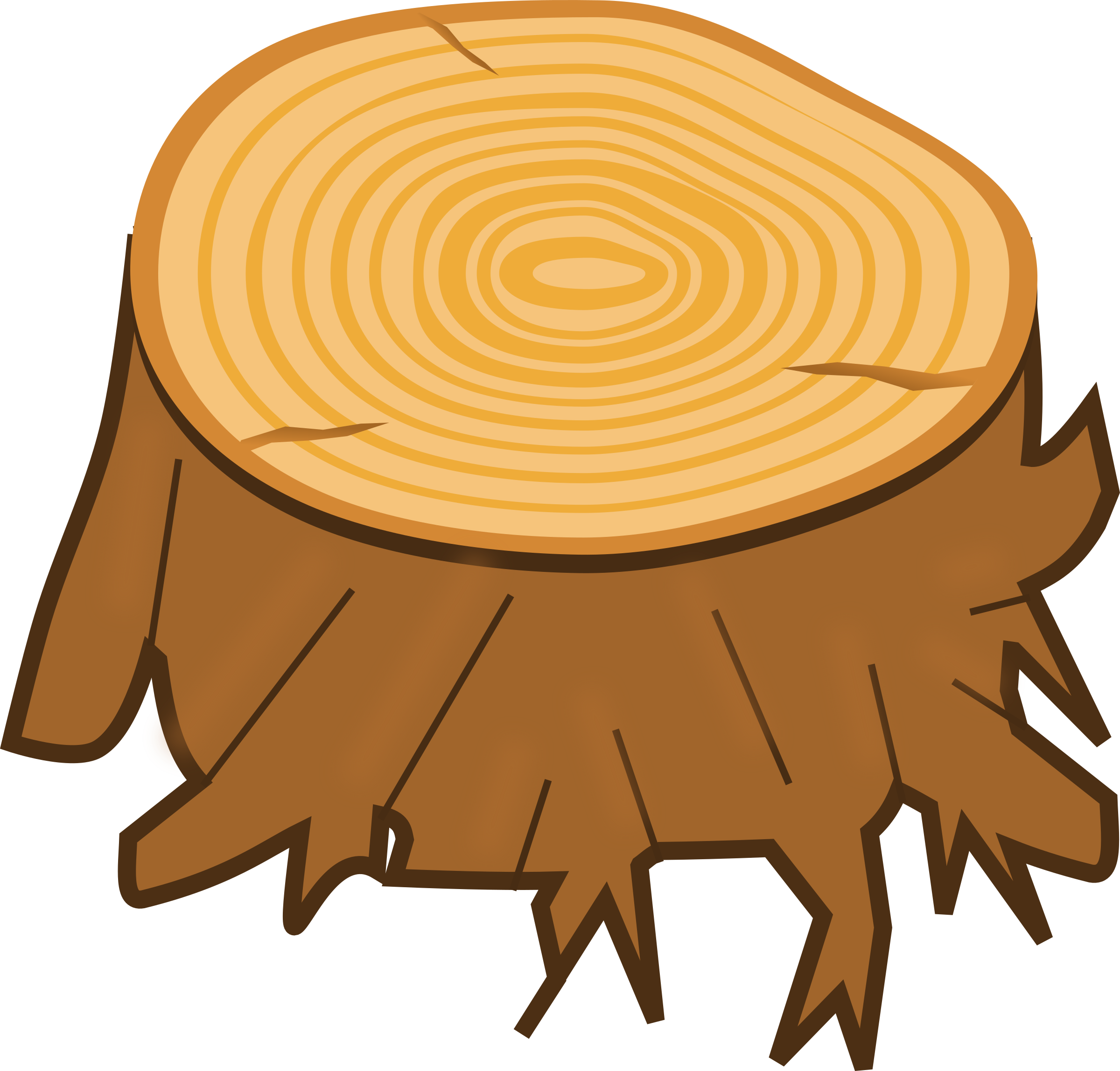 tree trunk clipart - photo #24