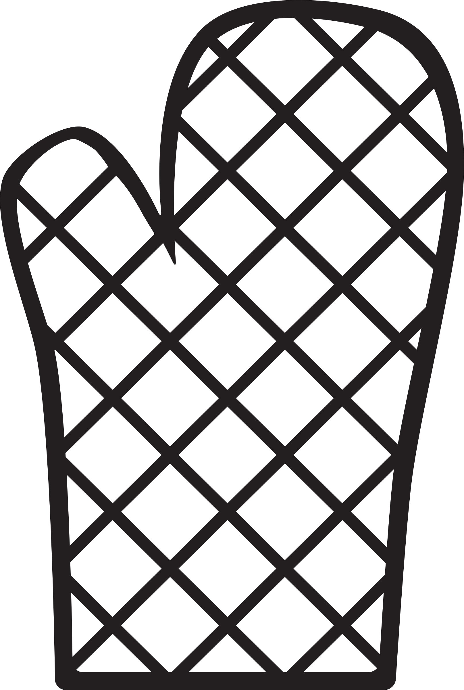 Clipart Kitchen Icon Oven Mitt