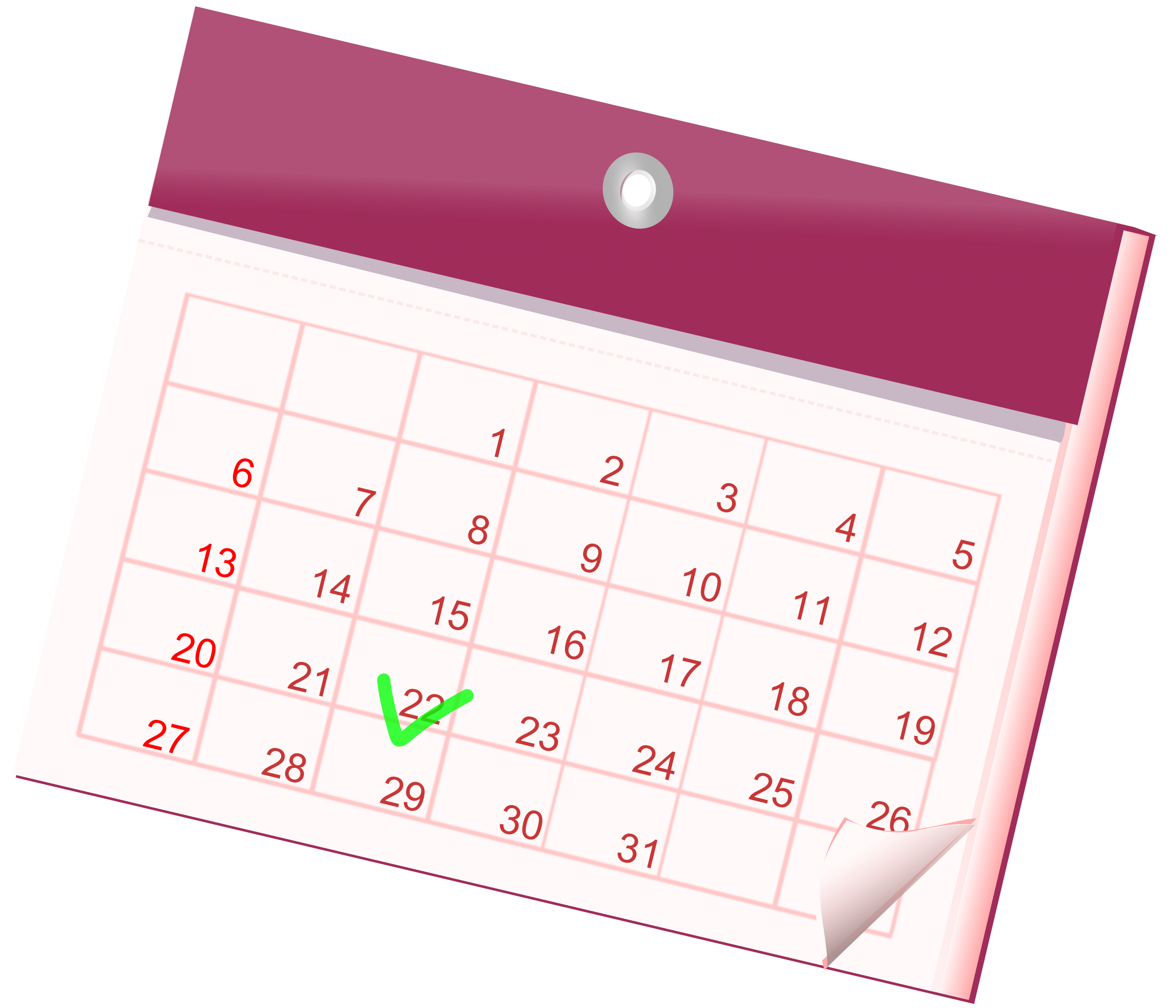 Clipart Calendar Clipart Calendar