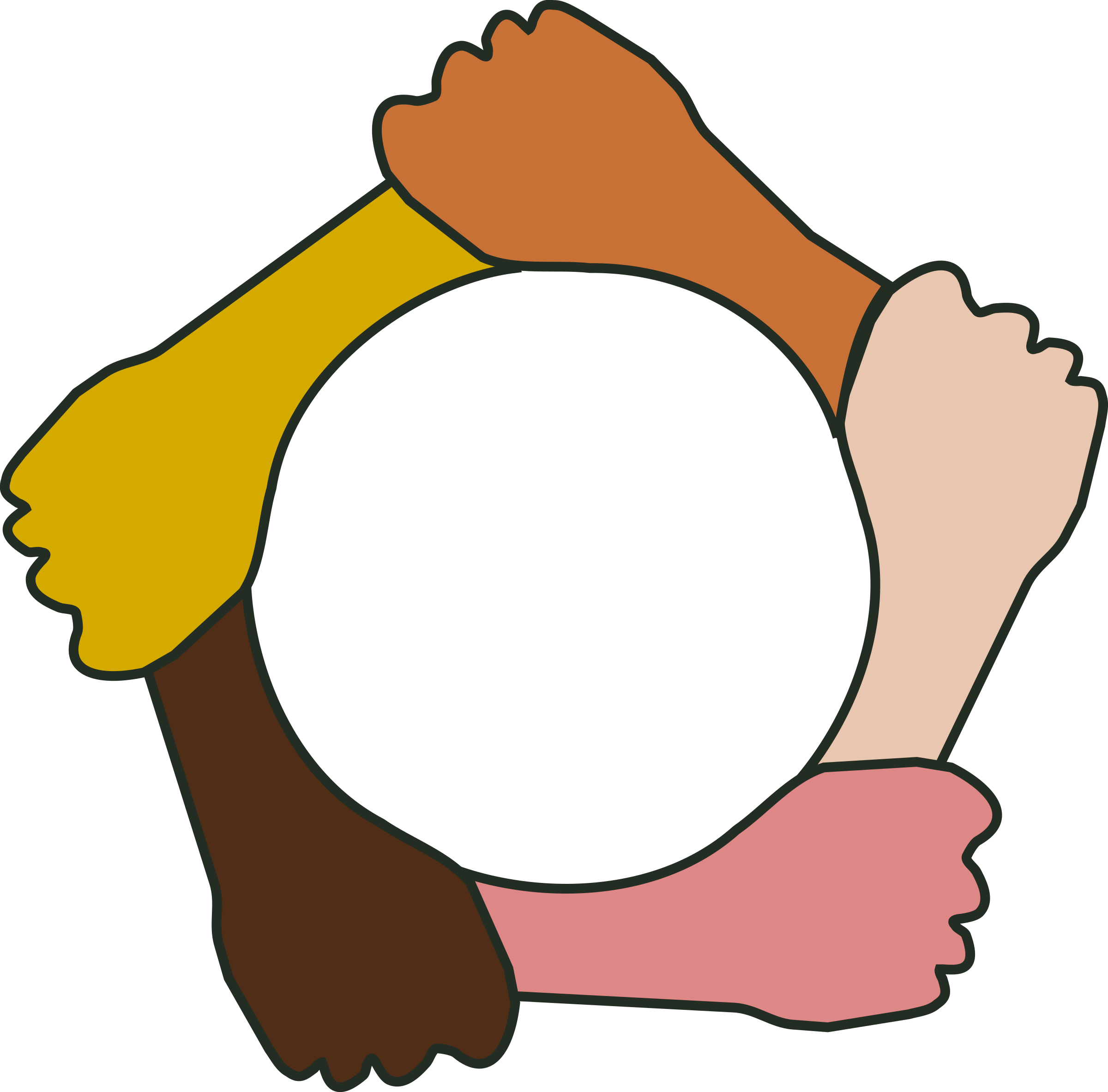 clipart circle of hands - photo #9